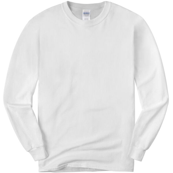 Ultra Cotton 100% Cotton Long Sleeve T Shirt Savy Thumbnail