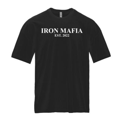 Iron Mafia Collection Oversized Shirt- Front Logo Only Thumbnail